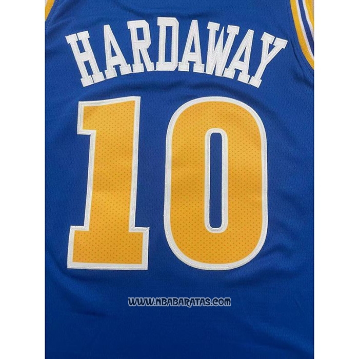 Camiseta Golden State Warriors Tim Hardaway #10 Classic 2022-23 Azul